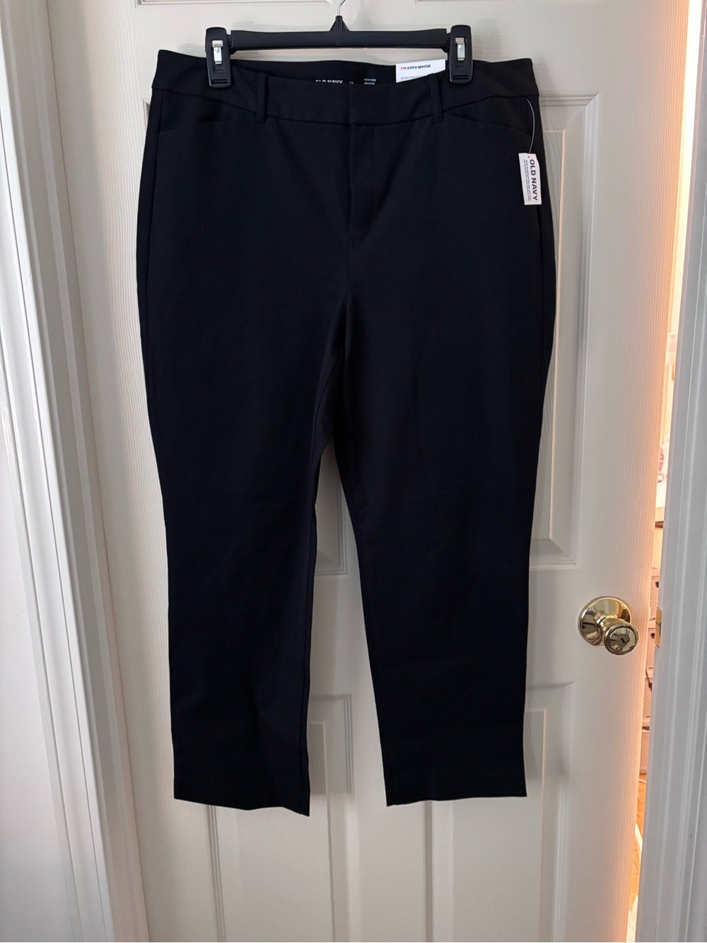 Old Navy Black Pixie Straight